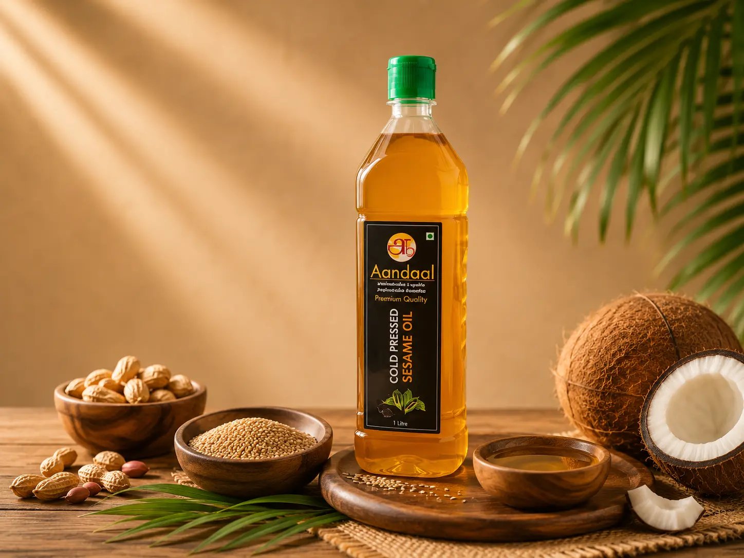 Cold-Pressed Sesame Oil
